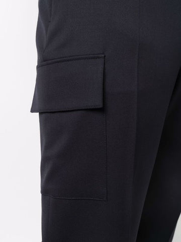 multiple pocket tailored trousers