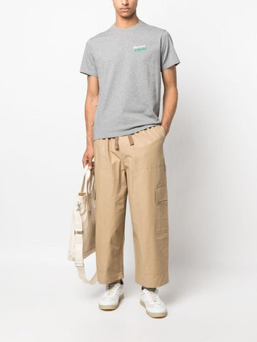 elasticated cargo trousers