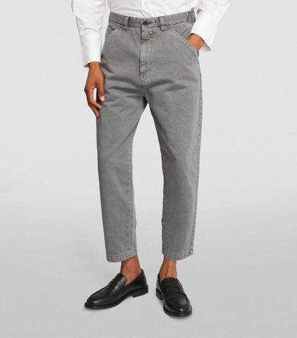 Cotton Cropped Dover Trousers