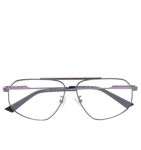 Metallic Aviator-Style Optical Glasses