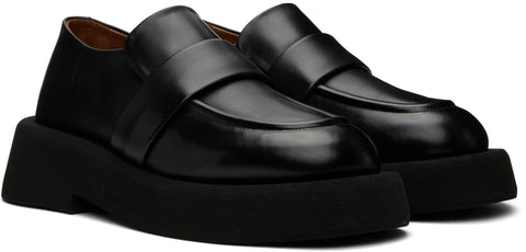 Black Gomme Gommellone Loafers