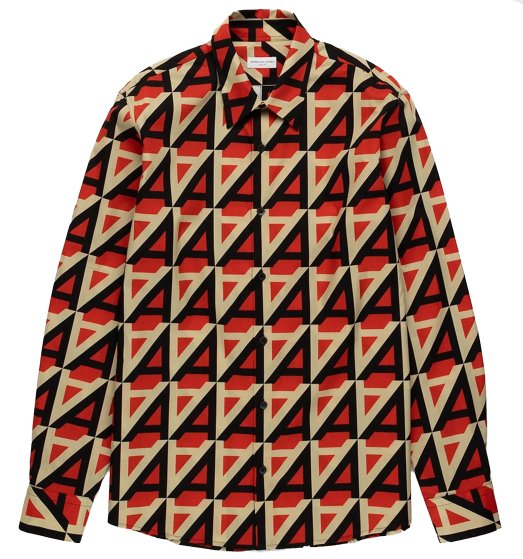 Curle "A" Shirt Red