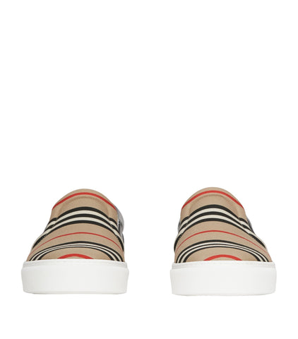 Icon Stripe Slip-On Sneakers